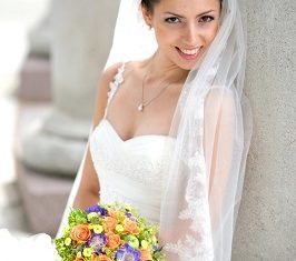 Невеста с букетом